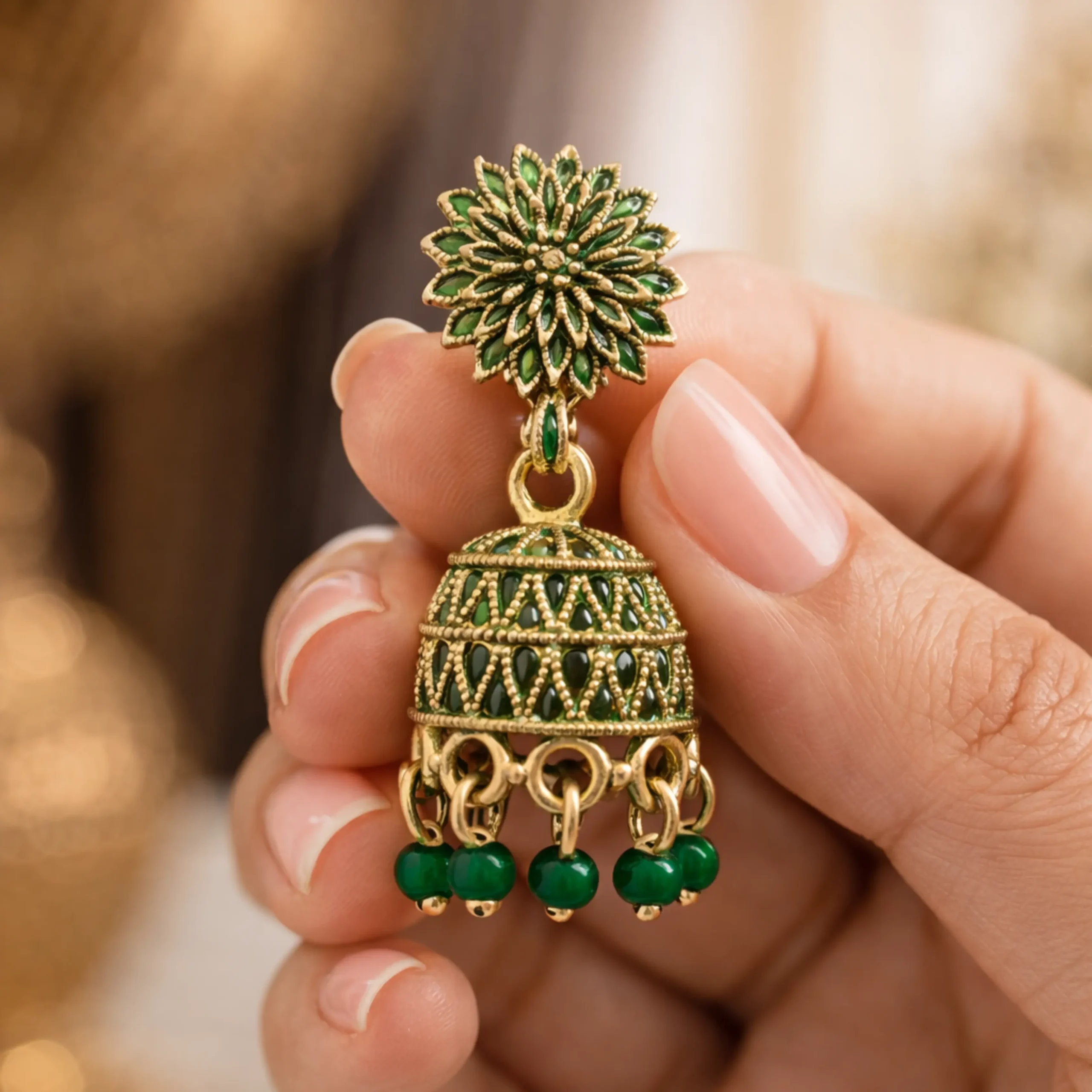 Traditional Jhumka Earrings Combo Set 2